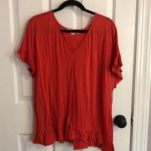 Loft Ruffle Top